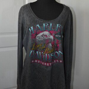 Motor Harley Davidson Cycles Women's Cherokee NC size Large